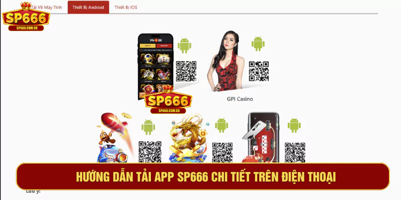 Hướng dẫn tải app SP666 chi tiết trên điện thoại