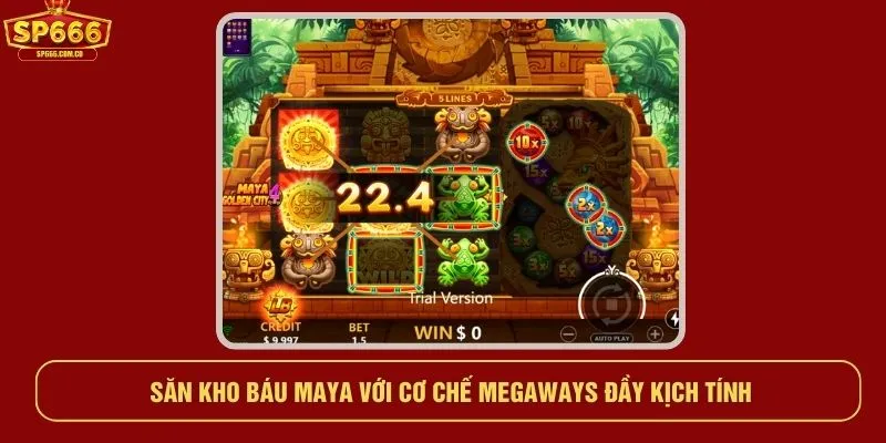 Săn kho báu Maya với cơ chế Megaways đầy kịch tính